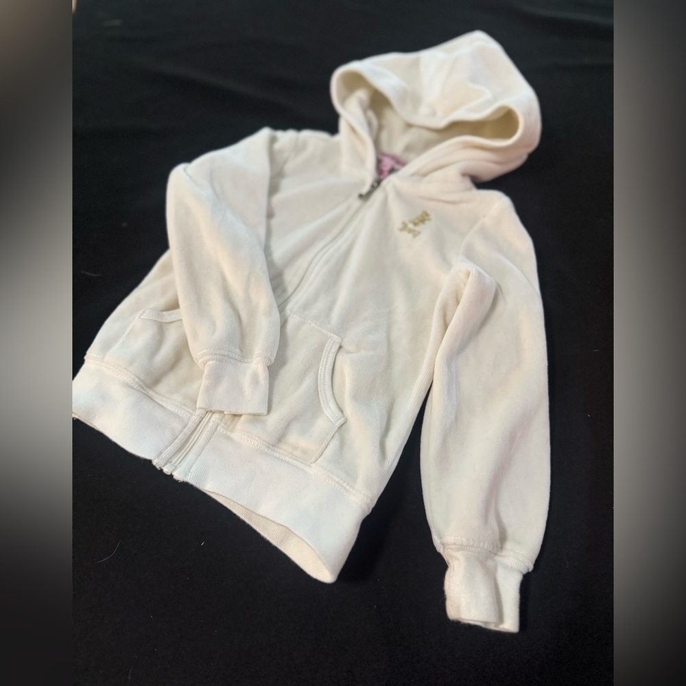 Juicy Couture Cream Kids ZipUp